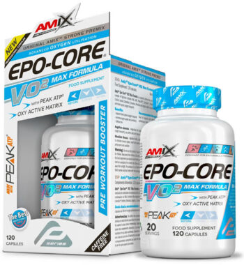 Amix Performance Epo-Core VO2 Max 120 caps Pre-Entreno Sin Cafeína Antioxidante