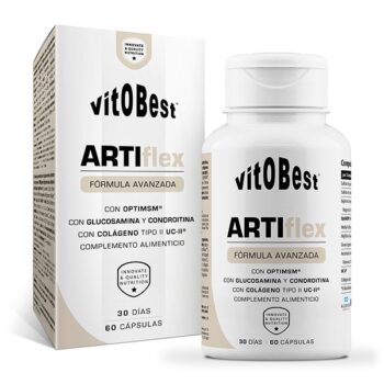 Artiflex 60 Caps - Péptidos de Colágeno Hidrolizado UC - II
