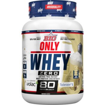 Big Only Whey Tolerase Concentrado Proteína Chocolate blanco 1 Kg