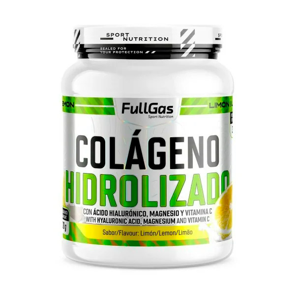 Colágeno hidrolizado+(Mg, Hialurónico, Vit.C) Limón 400g
