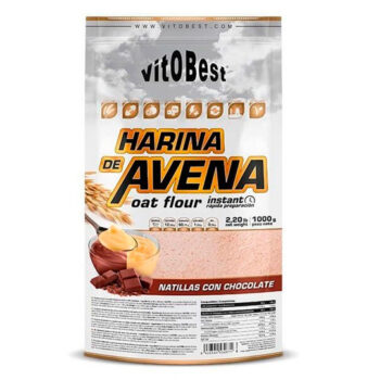 Vitobest Harina Avena 1 Kg Natillas con chocolate