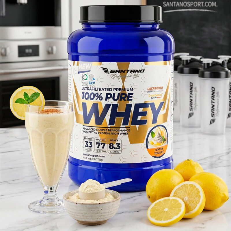 Pure whey protein sabor Yogurt de Limon 1Kg.